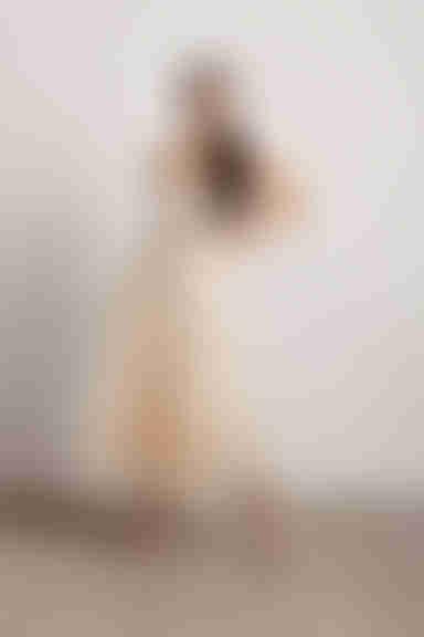 Sweet Sun Cutout Sundress Midi Dress - Cream