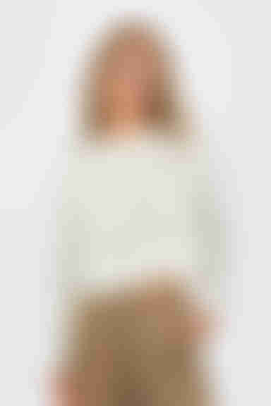 Valerie Crop Top - Cream