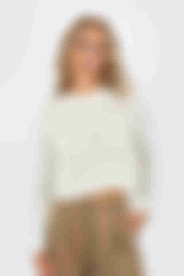 Valerie Crop Top - Cream