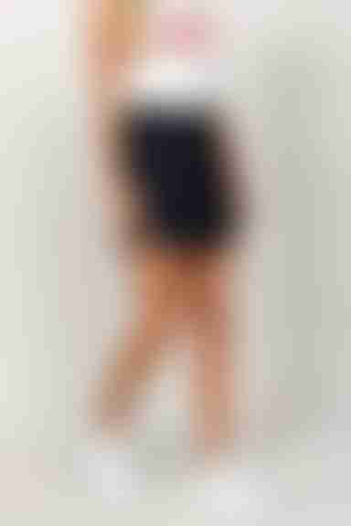 Saltair Denim Mini Skirt - Dark Blue