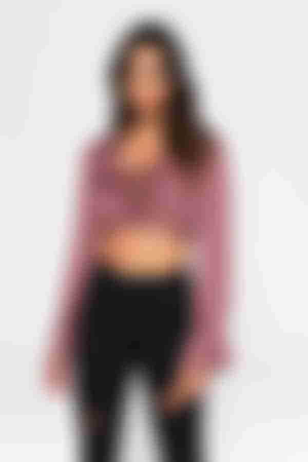 Crop Top - Dark Rose