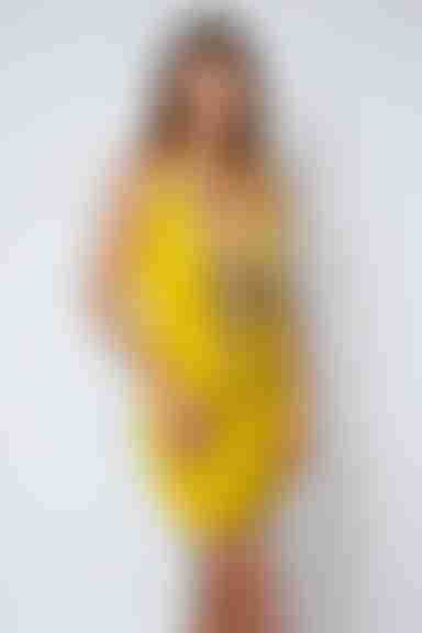 Bright Moves Plunging Fringe Mini Dress - Dark Tealeaf