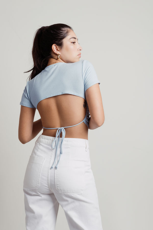 Backless Tops for Women - Sexy Backless |