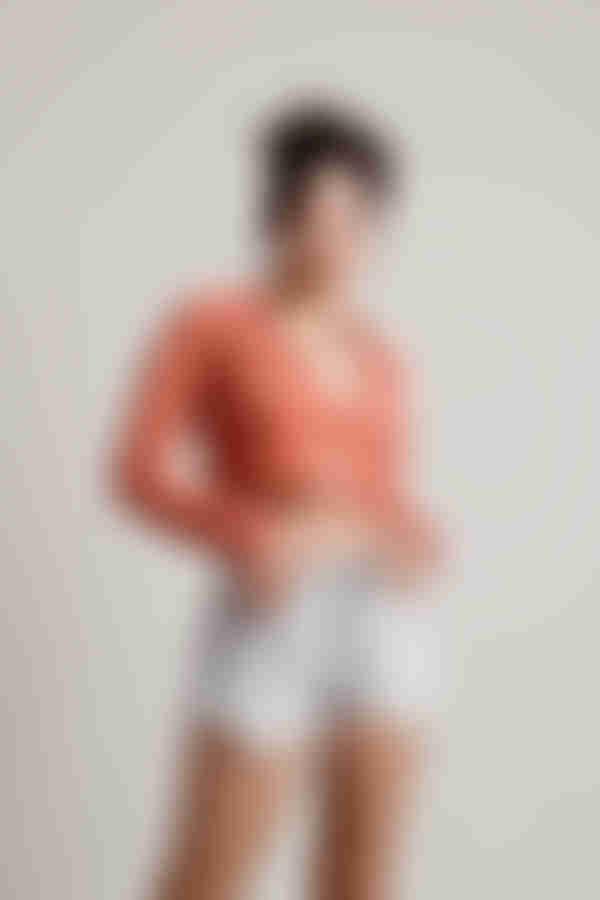 Silver Crop Top - Dusty Red