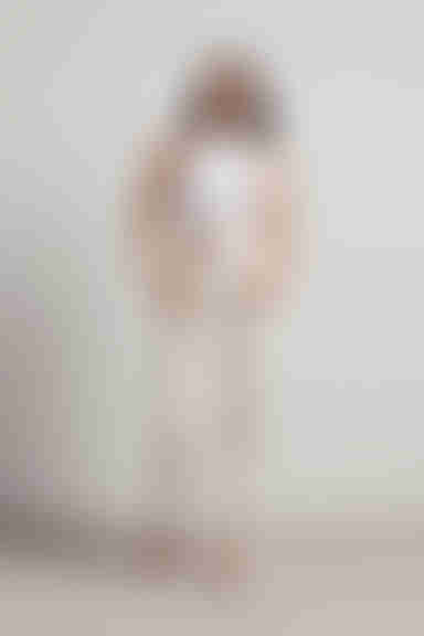 Stella Paperbag Pants - Ecru