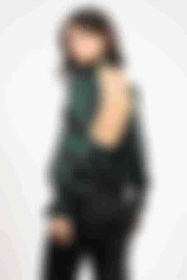 Xoana Backless Blouse - Black