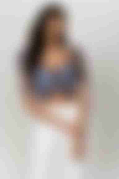 Stella Crop Top - Engine Grey