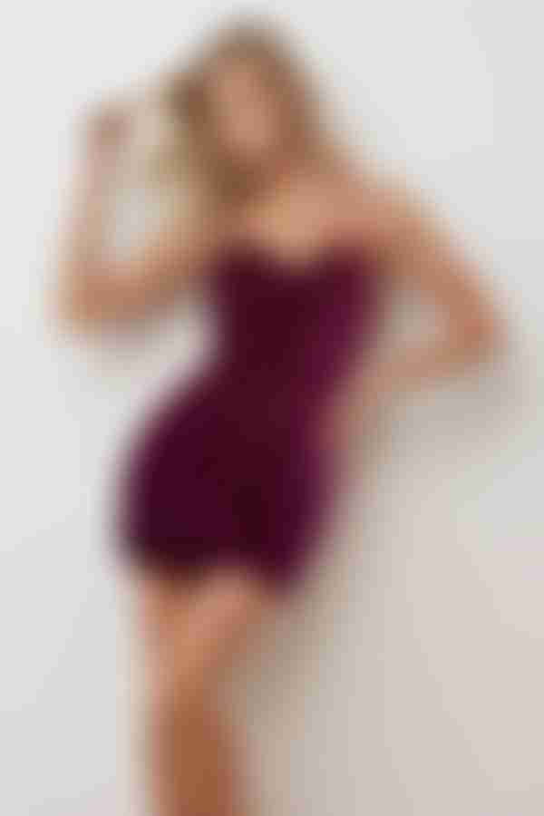 Alodia Sequin Cami Mini Dress - Fuchsia