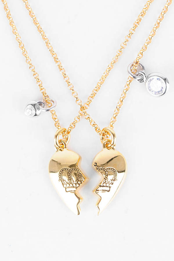 juicy couture best friend necklace