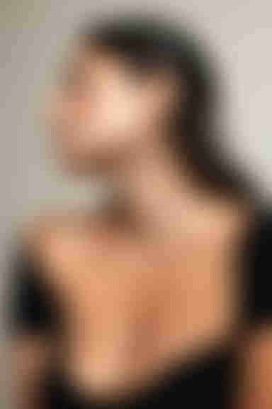 Cross My Mind Hollow Hoop Earrings - Gold