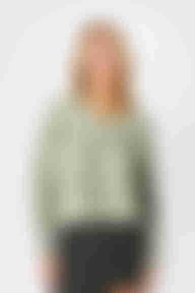 Cuddle Season Cable Knit Sweater - Green