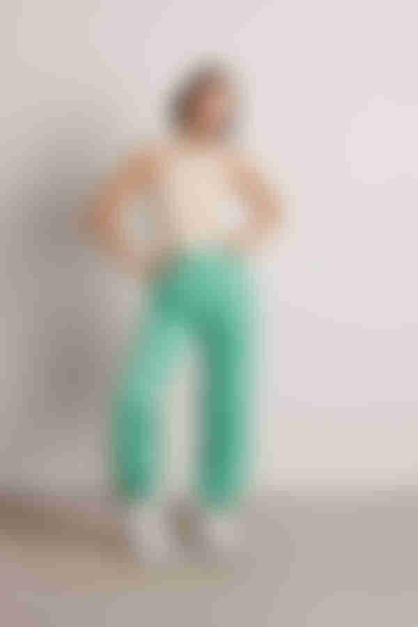 Homebody Stretchy Sweatpants - Green