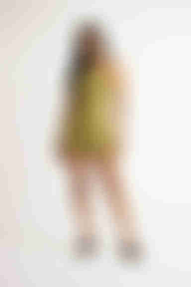 Jeanine Halter Romper - Green