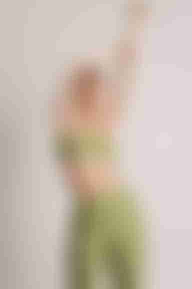 Over Time Crop Top - Green