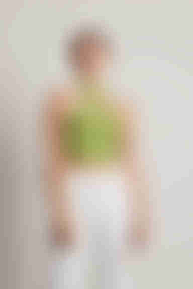 Polly Crop Top - Green