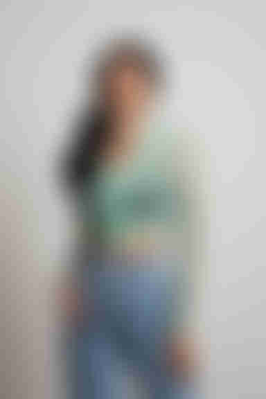 Put On The Pressure Crop Top - Green