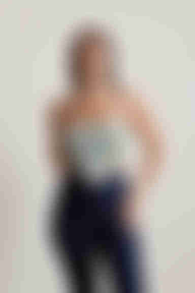 Scarf It Up Crop Top - Green