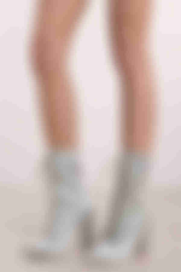 Storm Lace Up Mid Calf Boots - Grey