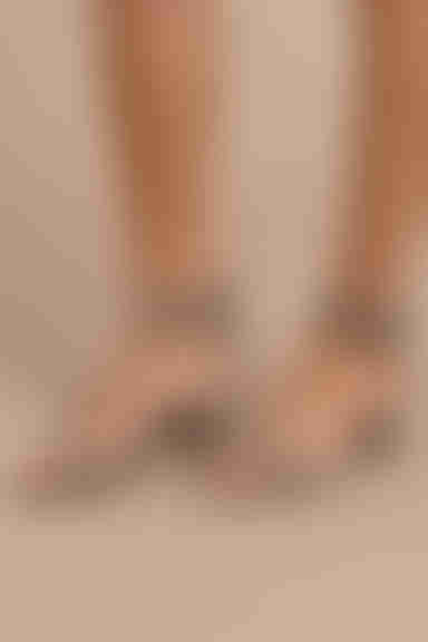 Sol Sana Sugar Faux Suede Heels - Grey