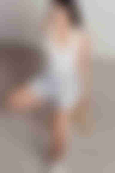 Sleepy and Sleepy Embroidered Shorts - Heather Grey