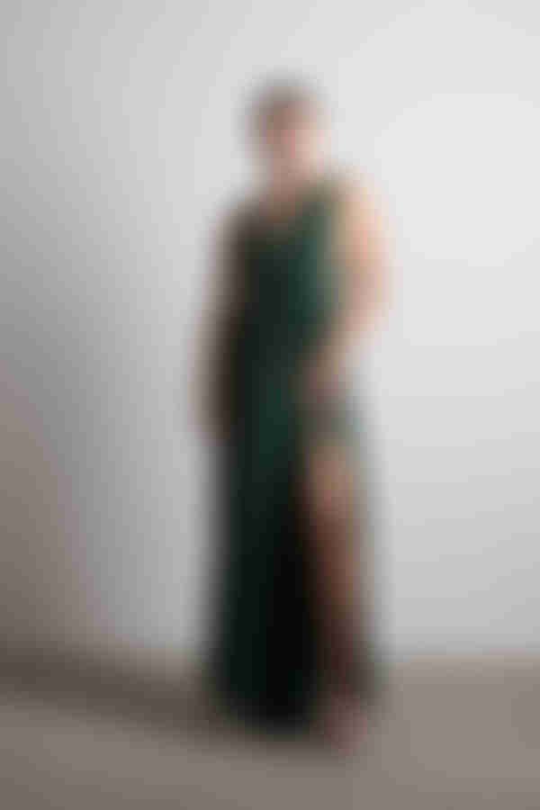 Think It Through Multiway High Slit Maxi Dress - Black