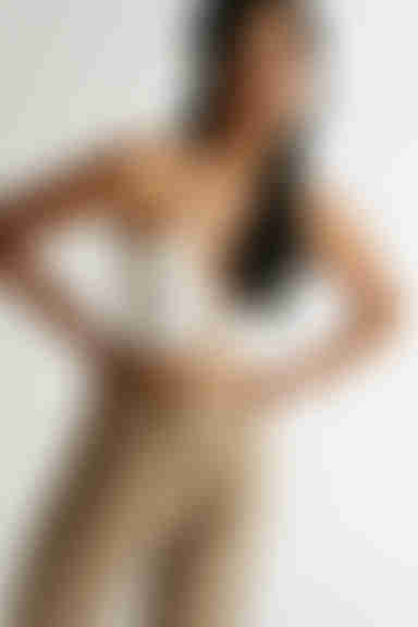 All Tied Up Crop Top - Ivory