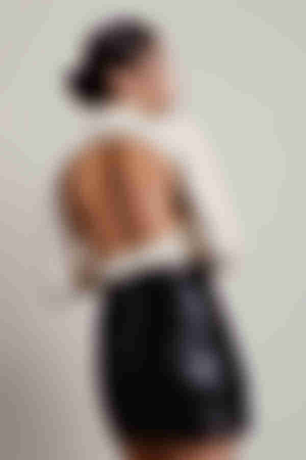 Avenir Backless Top - Ivory