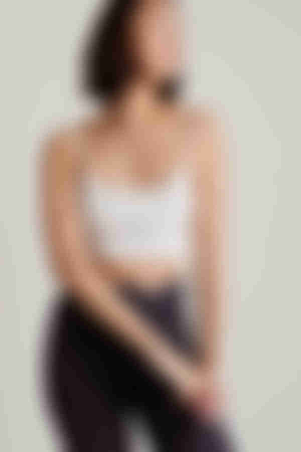 Basique Crop Top - Ivory