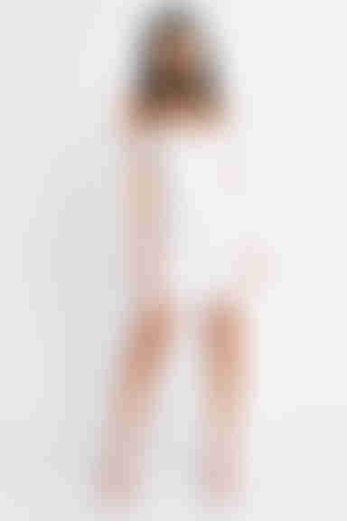 Catching Eyes Embellished Bustier Mini Dress - Ivory