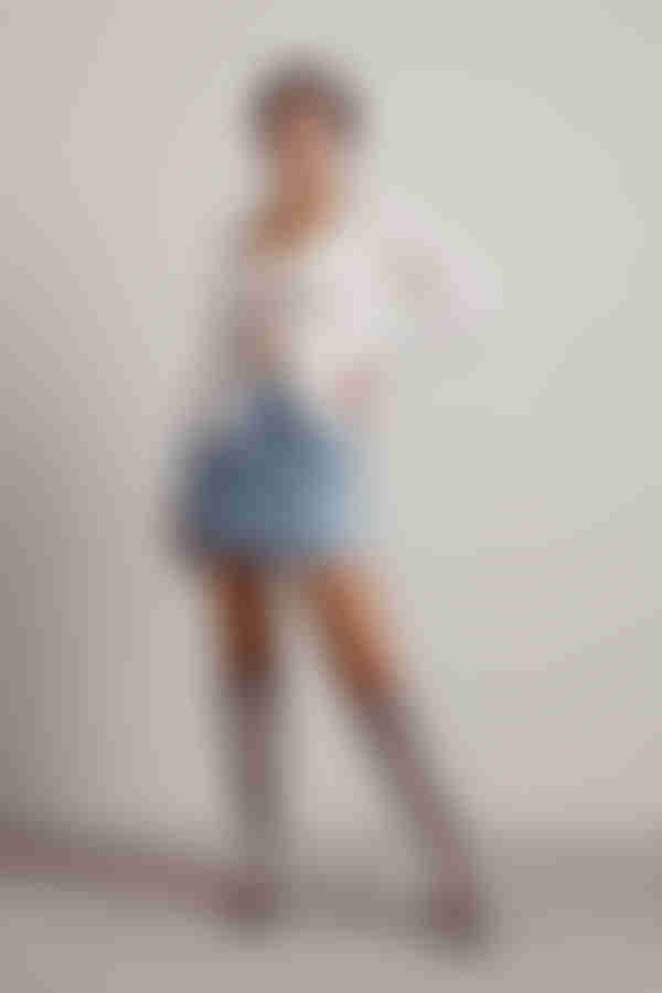 Charley Ruffle Cardigan - Ivory