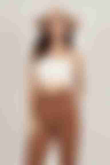 Lexi Crop Top - Ivory