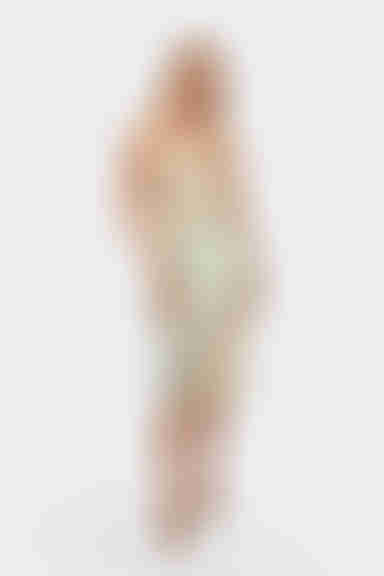 Ellianna Floral Cami Midi Dress - Ivory Mint