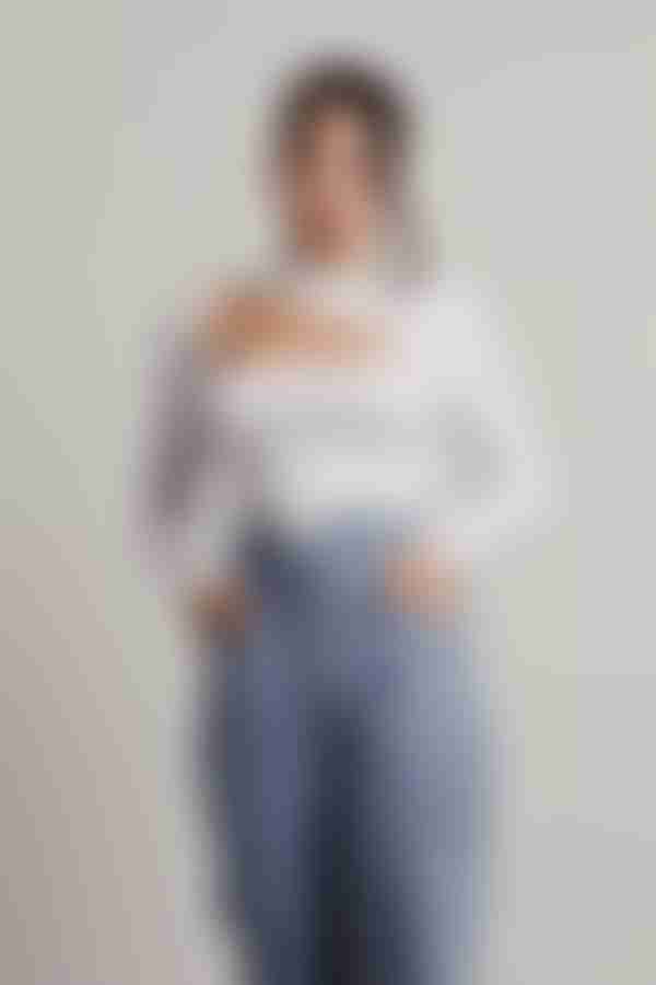 Nayvadius Crop Top - Ivory