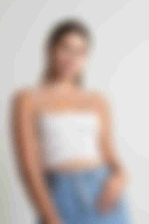 Out Of My System Crop Top - Ivory