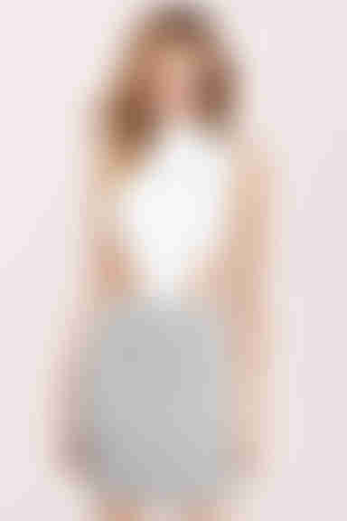 Rehab Clothing Reign On Cutout Bodysuit - Ivory