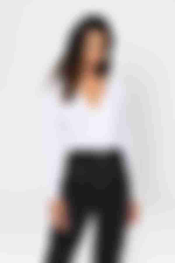 Wrap City Crop Top - Black