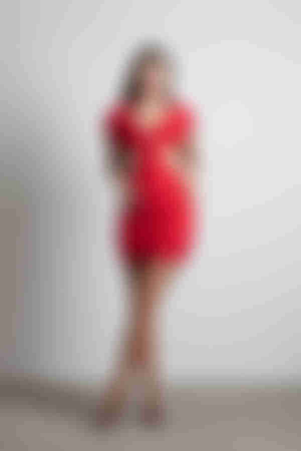 Say It Again Cutout Bodycon Mini Dress - Mustard Yellow