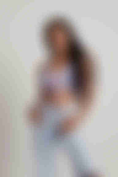 Drive To Malibu Crop Top - Lavender