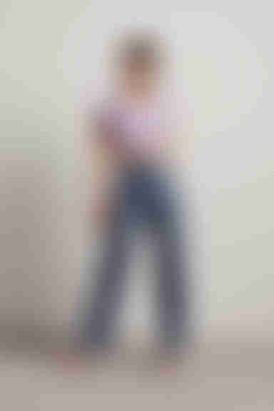 See Through You Crop Top - Lavender