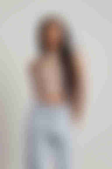 Polly Crop Top - Light Brown