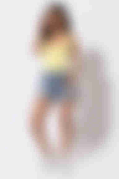 Pistola Nova Distressed Shorts - Light Wash