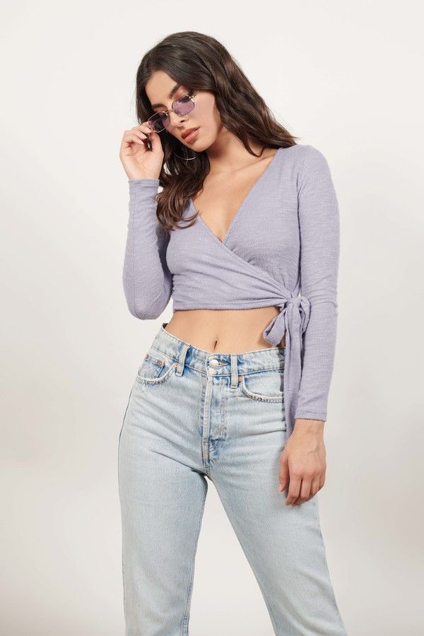 Made For Us Hacci Wrap Top