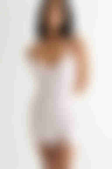 Tell Me More Gingham Cami Mini Dress - Lilac