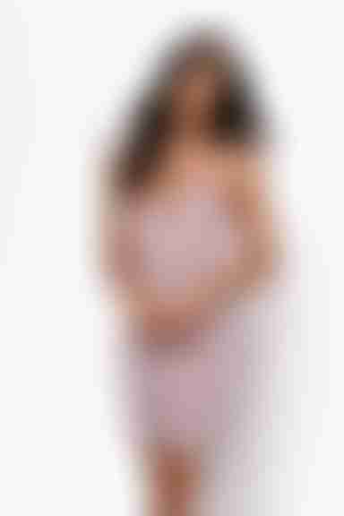 Come On Over Plunging Bodycon Mini Dress - Mauve