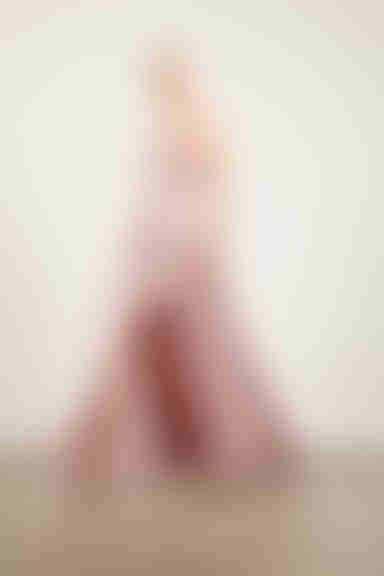 Unforgettable Lace High Slit Maxi Dress - Mauve