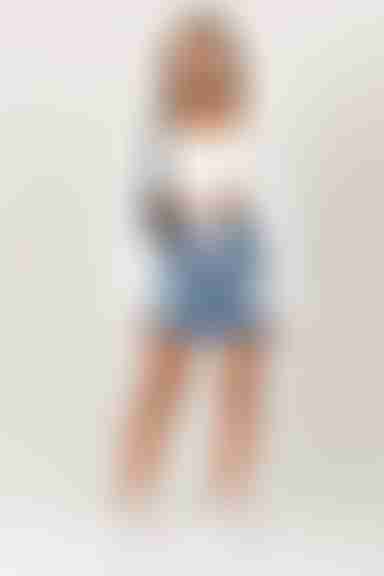 Florence Denim Mini Skirt - Medium Wash