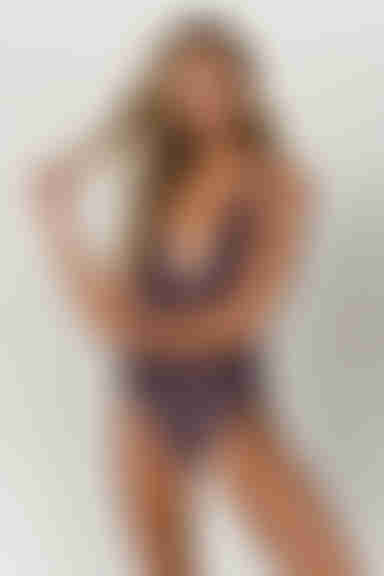 Essence Ribbed Monokini - Mocha