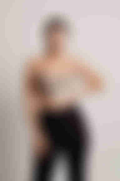 Seen Enough Crop Top - Mocha Grey