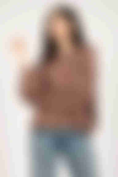 Kacey Chunky Knit Sweater - Mocha