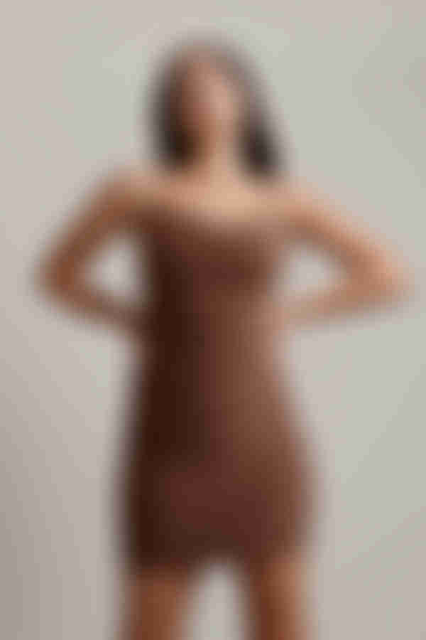 Vaea Cross Back Bodycon Mini Dress - Pistachio